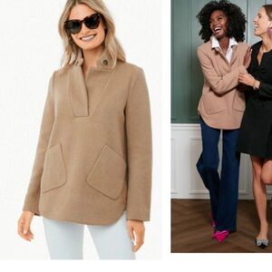 Tuckernuck | NEW Emerson Wool Equestrian Popover Jacket in Camel Size S